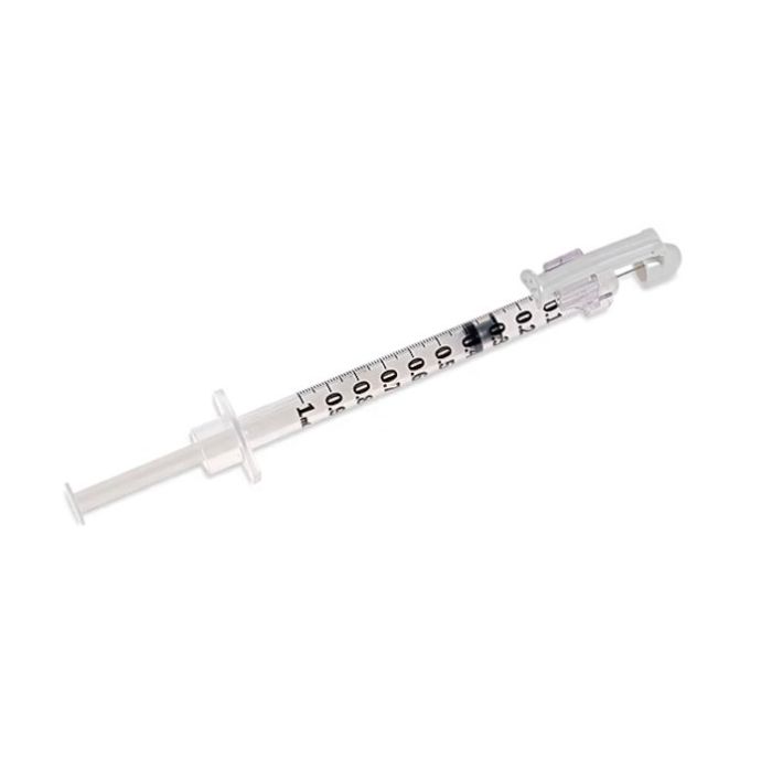 BD Insulin Syringe and Needle Combo
