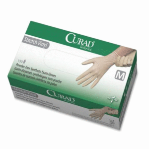Medline Universal 3G Vinyl Exam Gloves