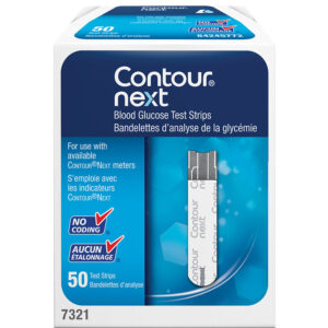 ASCENSIA Contour Next 50 Blood Glucose Test Strip