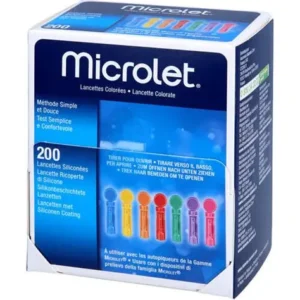 ASCENSIA Microlet Coloured Lancets