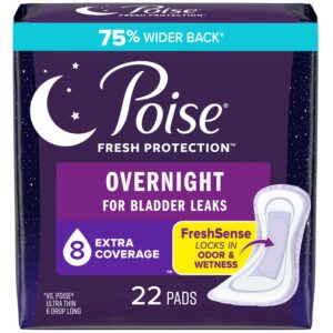 POISE Extra Coverage Pad - Fresh Protection