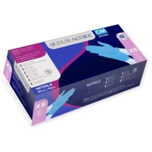Duracore Blue Nitrile Exam Glove