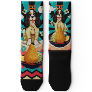 Barkatsu Athletic Crew Socks