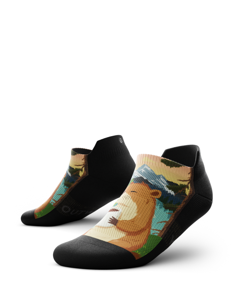 Beaver Buzz Athletic Ankle Socks - Image 2