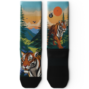 Breathe Wild Athletic Crew Socks