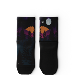 Bright Lights Athletic Quarter Socks