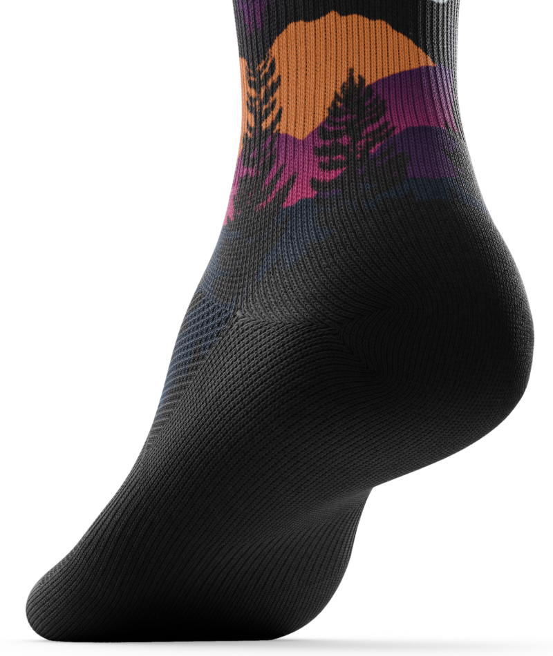 Bright Lights Athletic Quarter Socks - Image 3