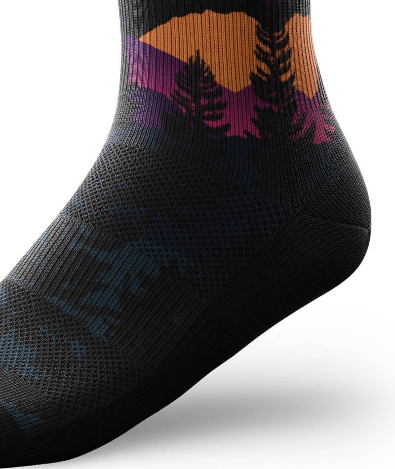 Bright Lights Athletic Quarter Socks - Image 5