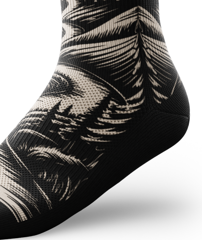 Contrast Valley Athletic Crew Socks - Image 5