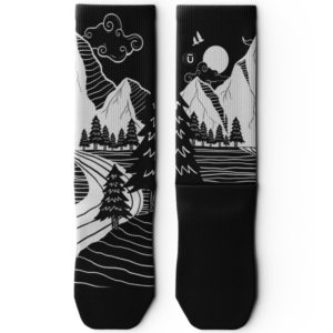 Dark 'N Light Athletic Crew Socks