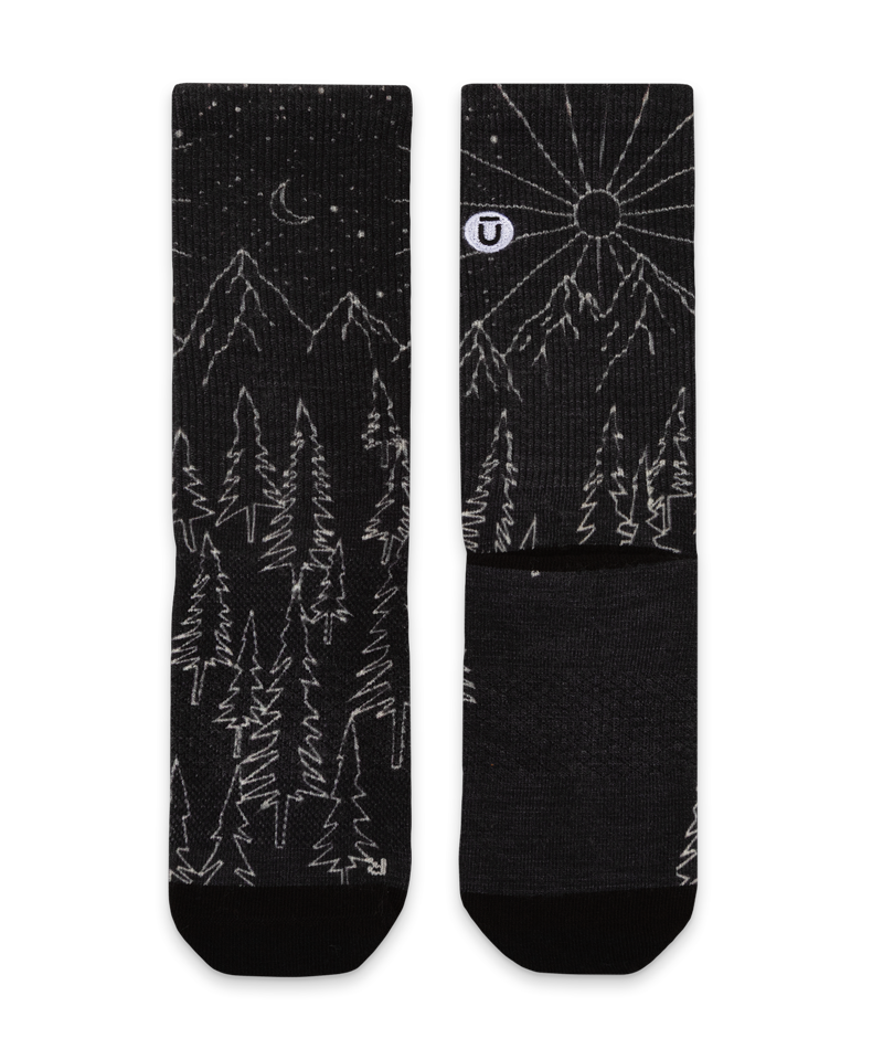 Day 'N Night Merino Lite Athletic Crew Socks - Image 2