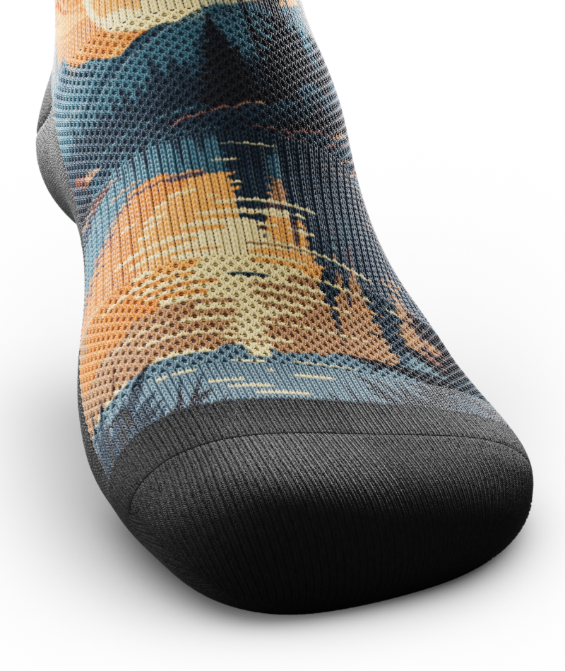 Fiery Night Knee-High Compression Socks - Image 2