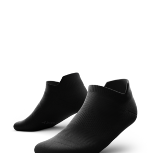 Flagship Black Athletic Ankle Socks