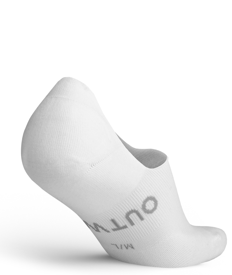 Flagship No Show White Athletic Ankle Socks - Image 6