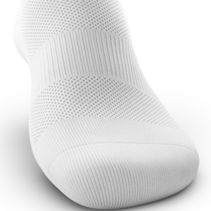 Flagship White Athletic Quarter Socks