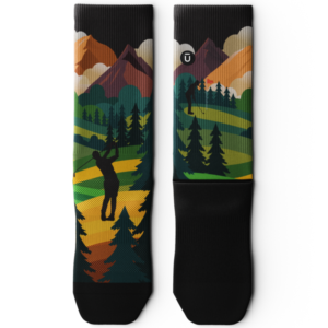 Foreground Athletic Crew Socks