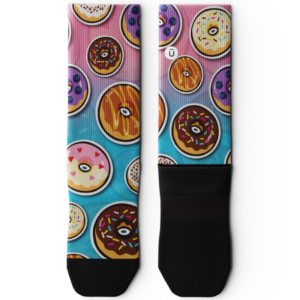 Glazed Athletic Crew Socks