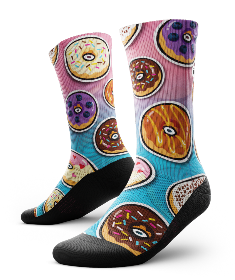 Glazed Athletic Crew Socks - Image 2