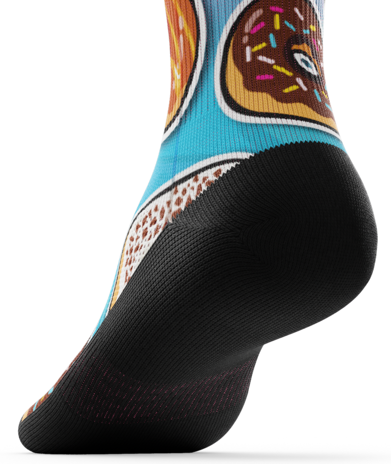 Glazed Athletic Crew Socks - Image 3
