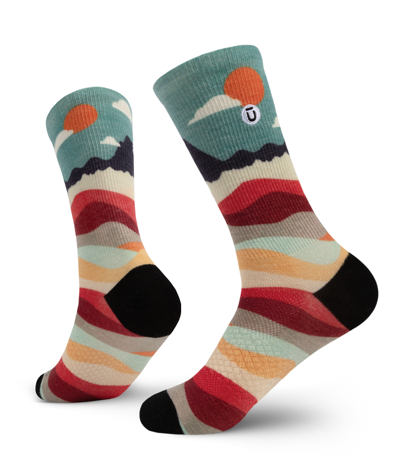 Head In The Clouds Merino Lite Athletic Crew Socks