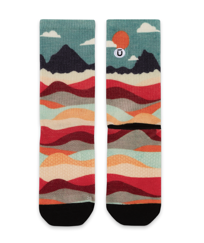 Head In The Clouds Merino Lite Athletic Crew Socks - Image 2