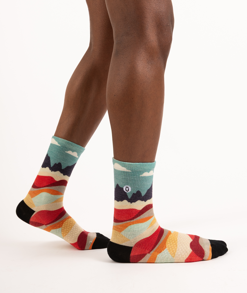 Head In The Clouds Merino Lite Athletic Crew Socks - Image 5