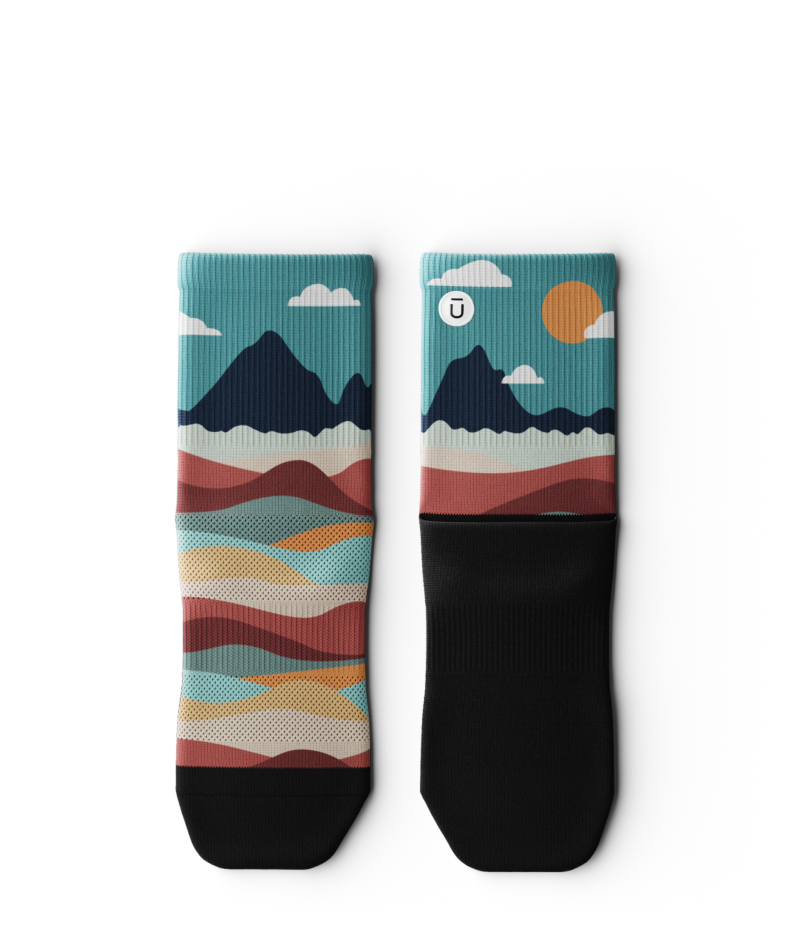 Head In The Clouds Athletic Quarter Socks - Image 8