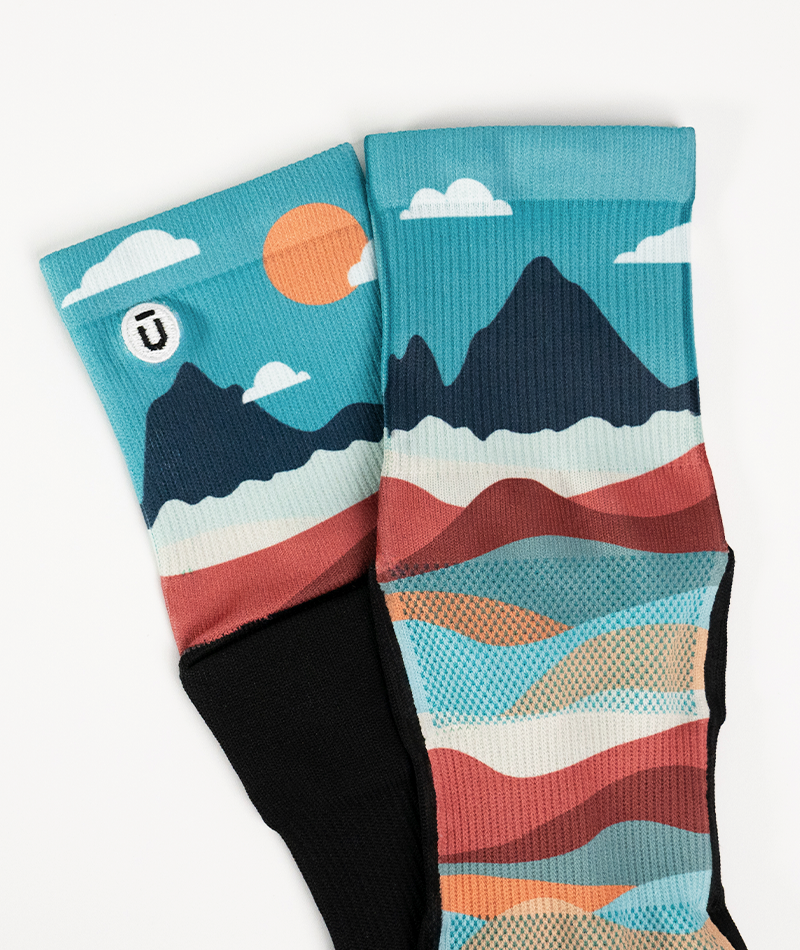 Head In The Clouds Athletic Quarter Socks - Image 4