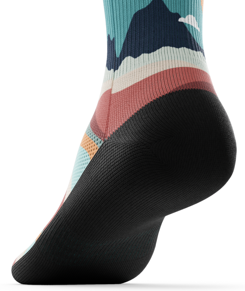 Head In The Clouds Athletic Quarter Socks - Image 9