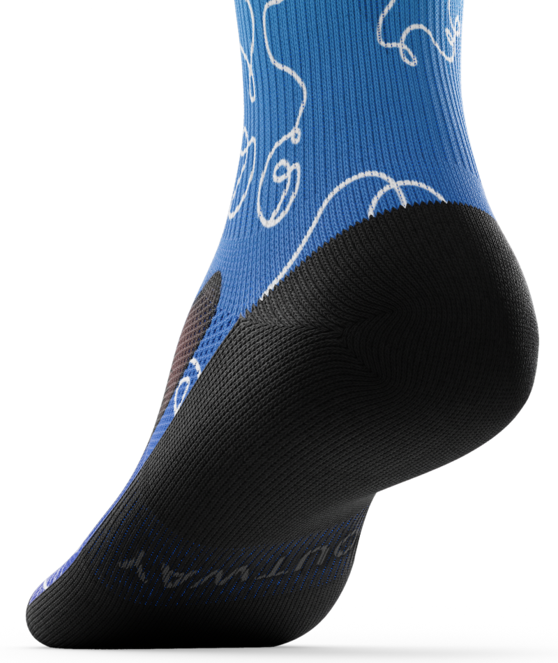 Kitten Around Knee-High Compression Socks - Image 2