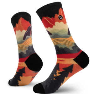 Meandering Merino Lite Athletic Crew Socks