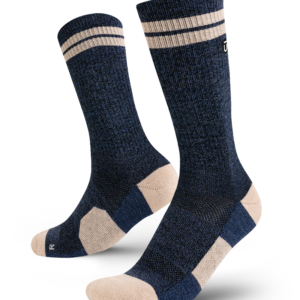 Merino Cobalt Athletic Crew Socks