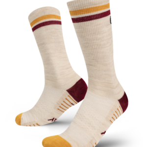 Merino Lite Sand Athletic Crew Socks