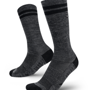 Merino Lite Smoke Athletic Crew Socks