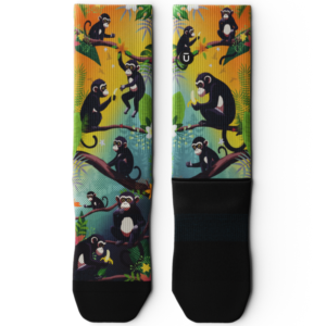 Monkey Business Athletic Crew Socks