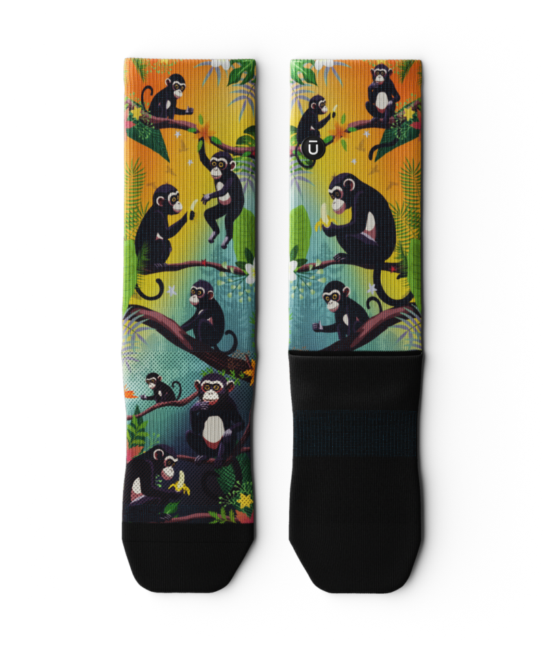 Monkey Business Athletic Crew Socks