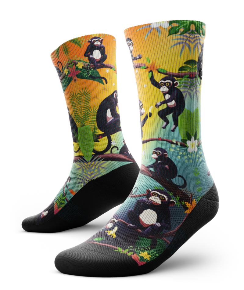 Monkey Business Athletic Crew Socks - Image 2