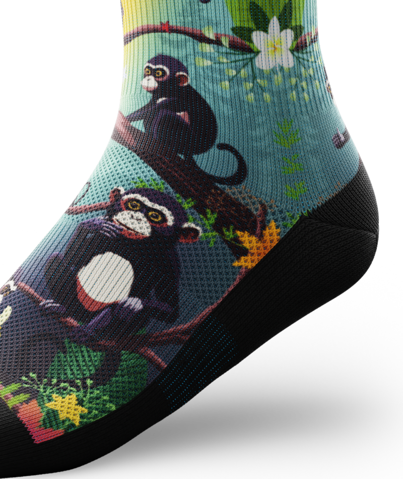 Monkey Business Athletic Crew Socks - Image 5