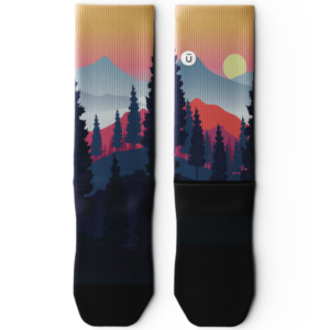 Morning Light Athletic Crew Socks