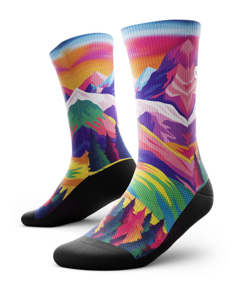 Nature Trip Athletic Crew Socks - Image 2