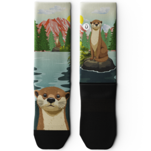 Otter Athletic Crew Socks