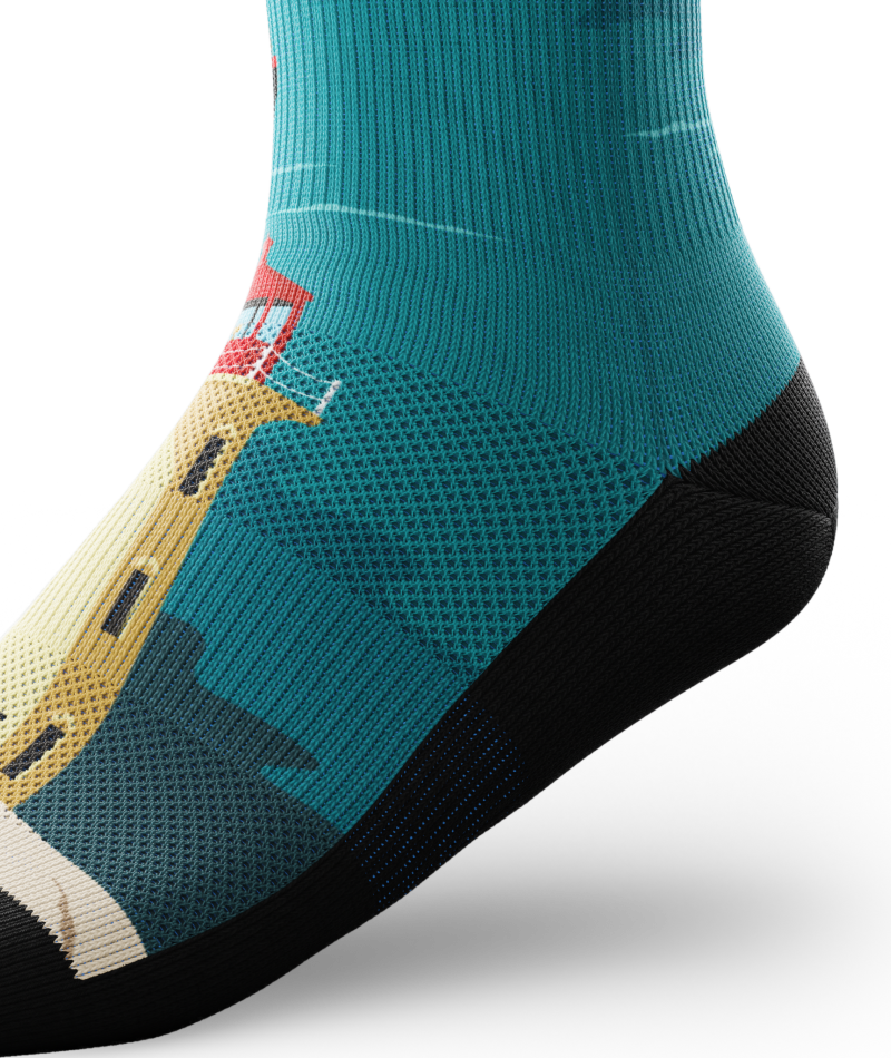 Peggy's Cove Athletic Crew Socks - Image 5