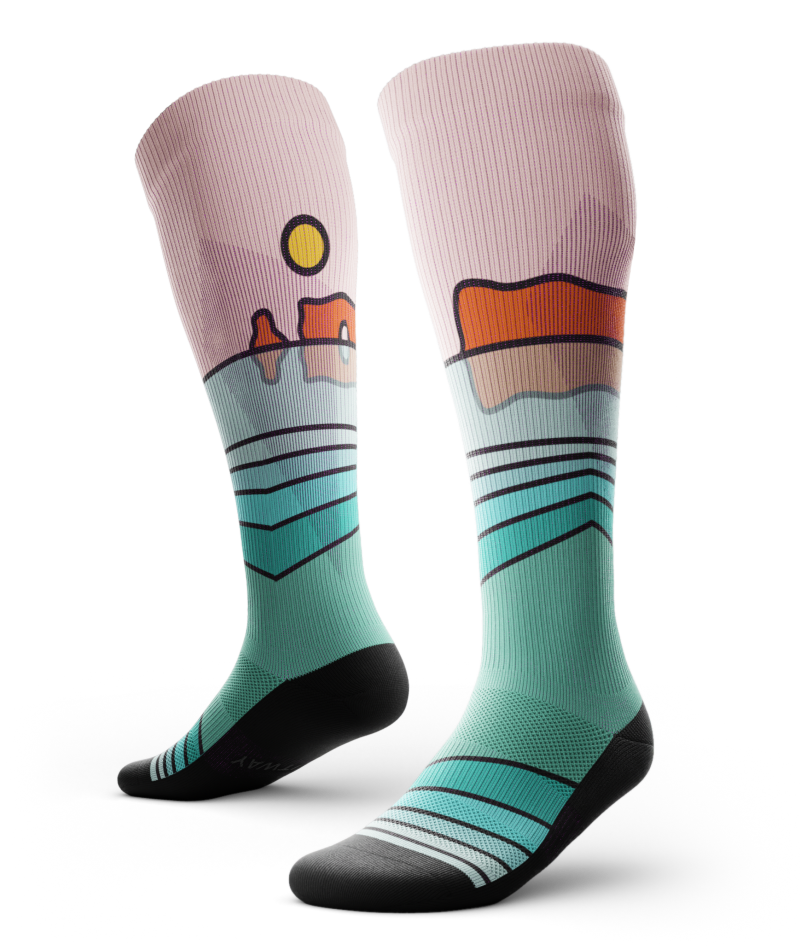 Perce Knee-High Compression Socks - Image 6