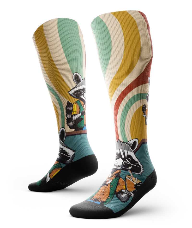 Racuccino Knee-High Compression Socks