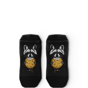 Rad Raccoon Athletic Ankle Socks