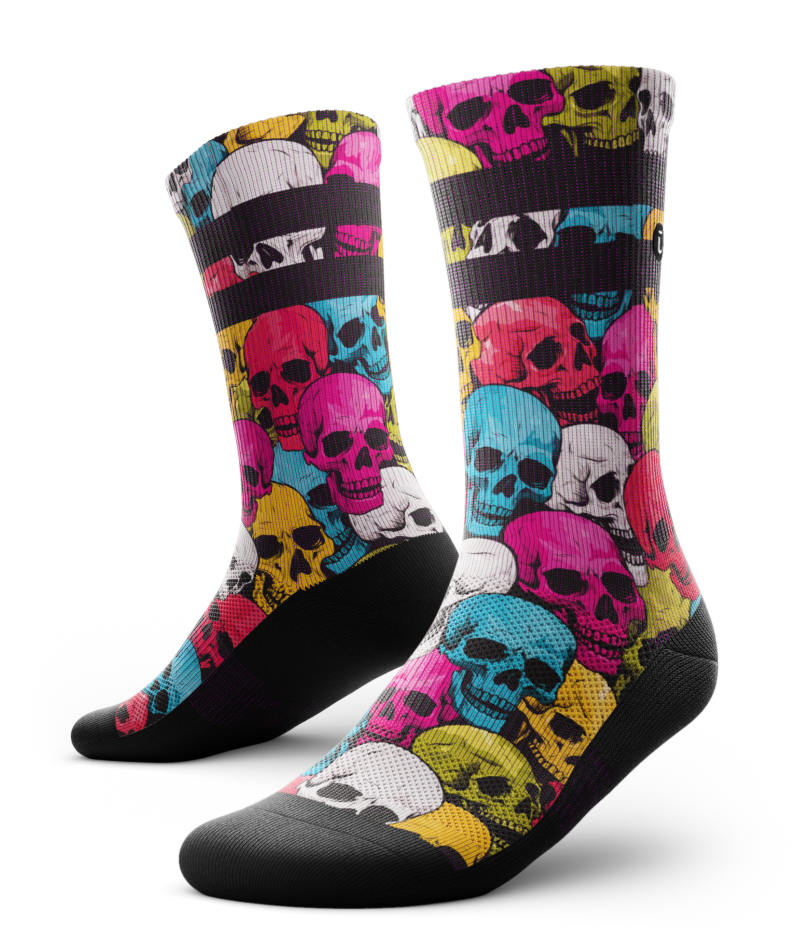 Raging Skull Athletic Crew Socks - Image 2
