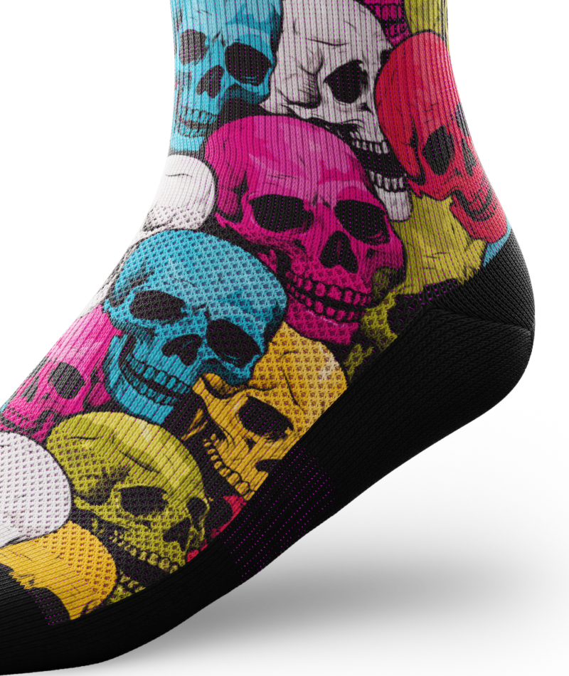 Raging Skull Athletic Crew Socks - Image 5