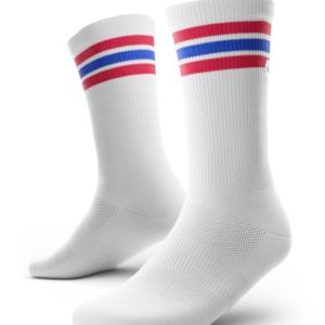 Retro Classic Athletic Crew Socks