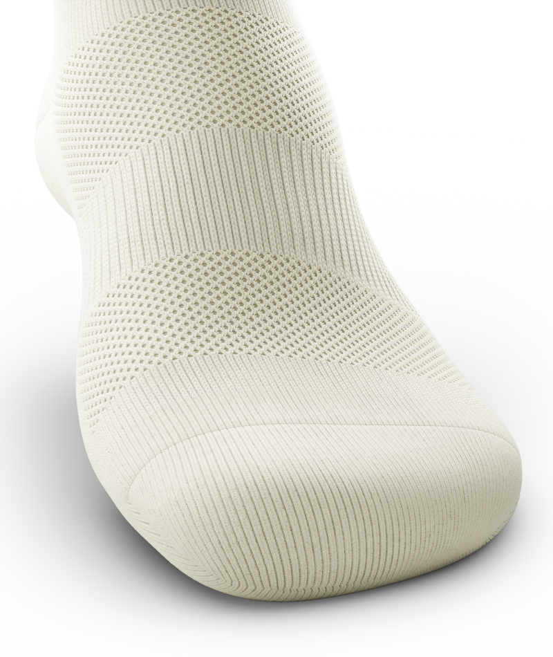 Retro Off White Athletic Crew Socks - Image 4