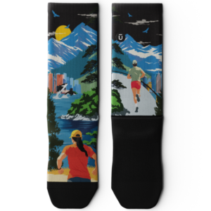Run Wild Athletic Crew Socks